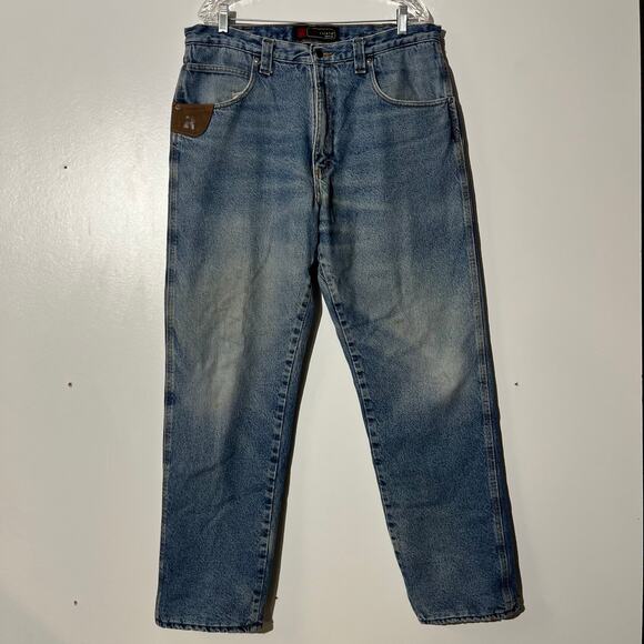 Riggs By Wrangler Durashield Workwear Carpenter Workwear Jeans Men’s Size 36x32 - Picture 1 of 7